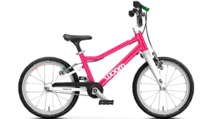 Cool Confidence Calling! Your child will grow in confidence every time they take their woom GO 3 out for a spin. With its innovative safety features, upright riding position, and intuitive handling, the woom GO 3 helps kids ages four and older learn how to ride and continuously improve their cycling skills. Soon they'll be perfecting their braking and cornering skills like a pro. You've been forewarned: increased confidence may have a ripple effect on the rest of your little one's life!